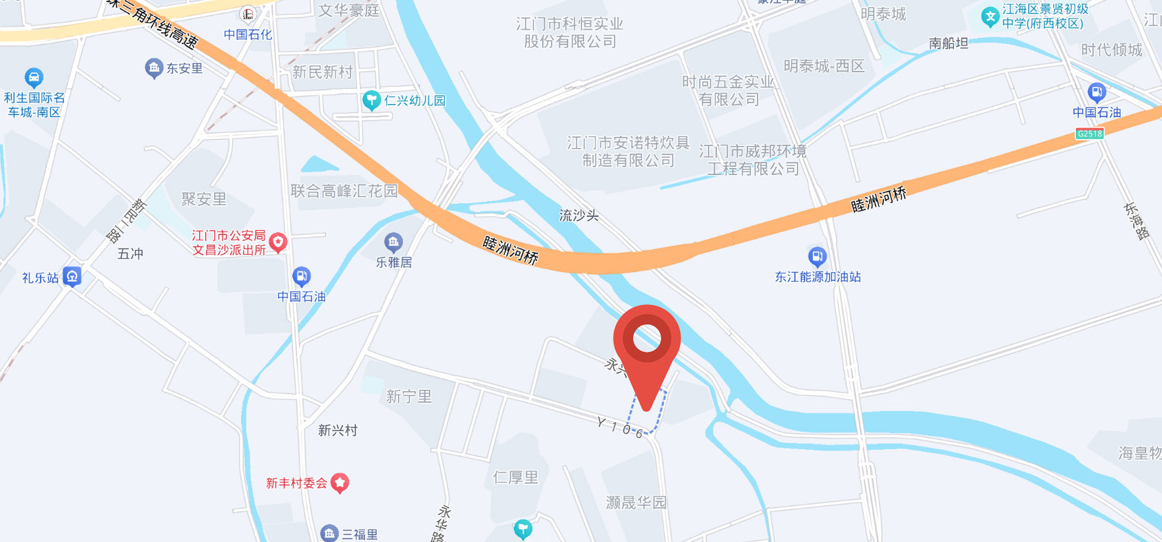 公司位置地图